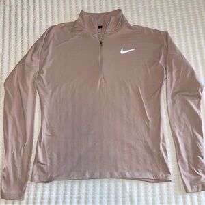 Nike Dri-FIT Pink Half-Zip Top